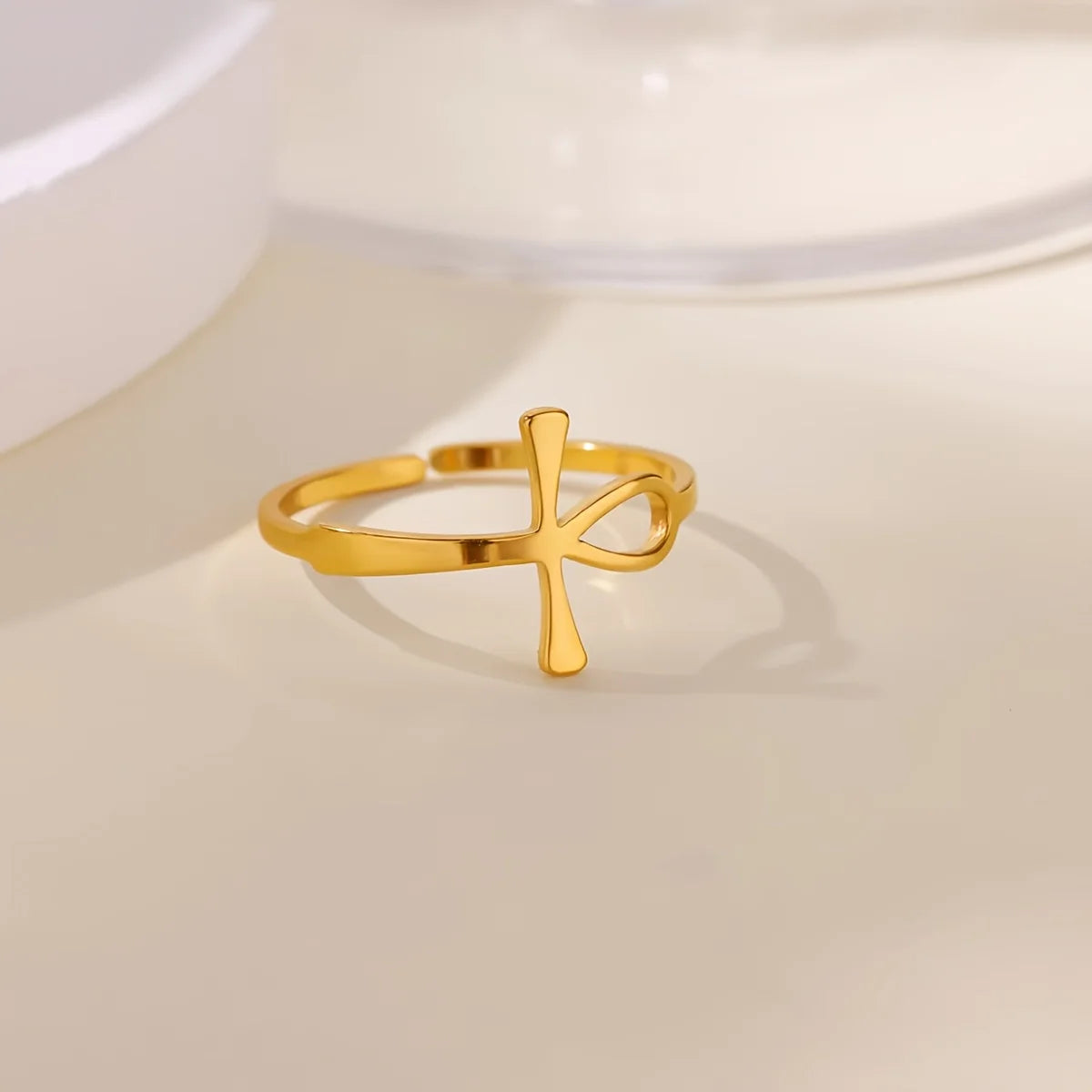 Elegante Edelstahl Big Bloom Blumenringe für Frauen Goldfarbe Sonne Seestern Offener Ring Fingerschmuck Hochzeit Ihr Geschenk Punk