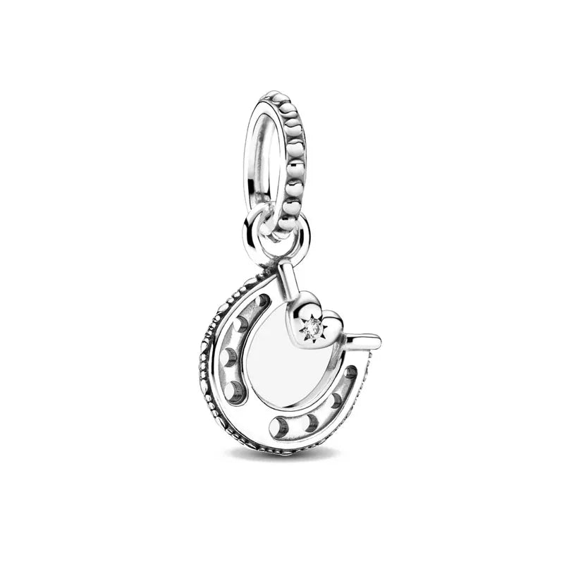 Alle heiß begehrten Artikel, original 925 Sterling Silber Ozean Charms Seestern Geburtstag Anhänger Perlen für Halsketten DIY Armband