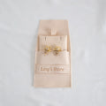 20/50/100pcs Personalized Logo Jewelry Microfiber Strip 8x8cm Bag Insert With 6x6cm Pad Card For Earrings Studs Necklace Pendant