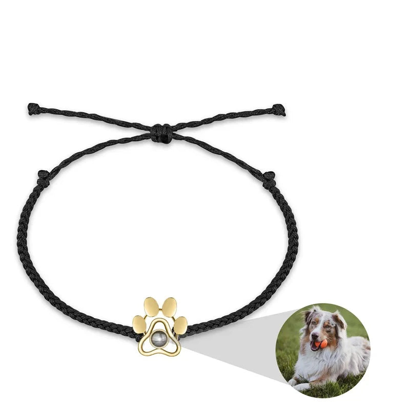 Individuelle Armbänder mit Bild im Inneren, personalisierte Projektionsarmbänder mit Fotos, Armband als persönliches Foto-Erinnerungsgeschenk