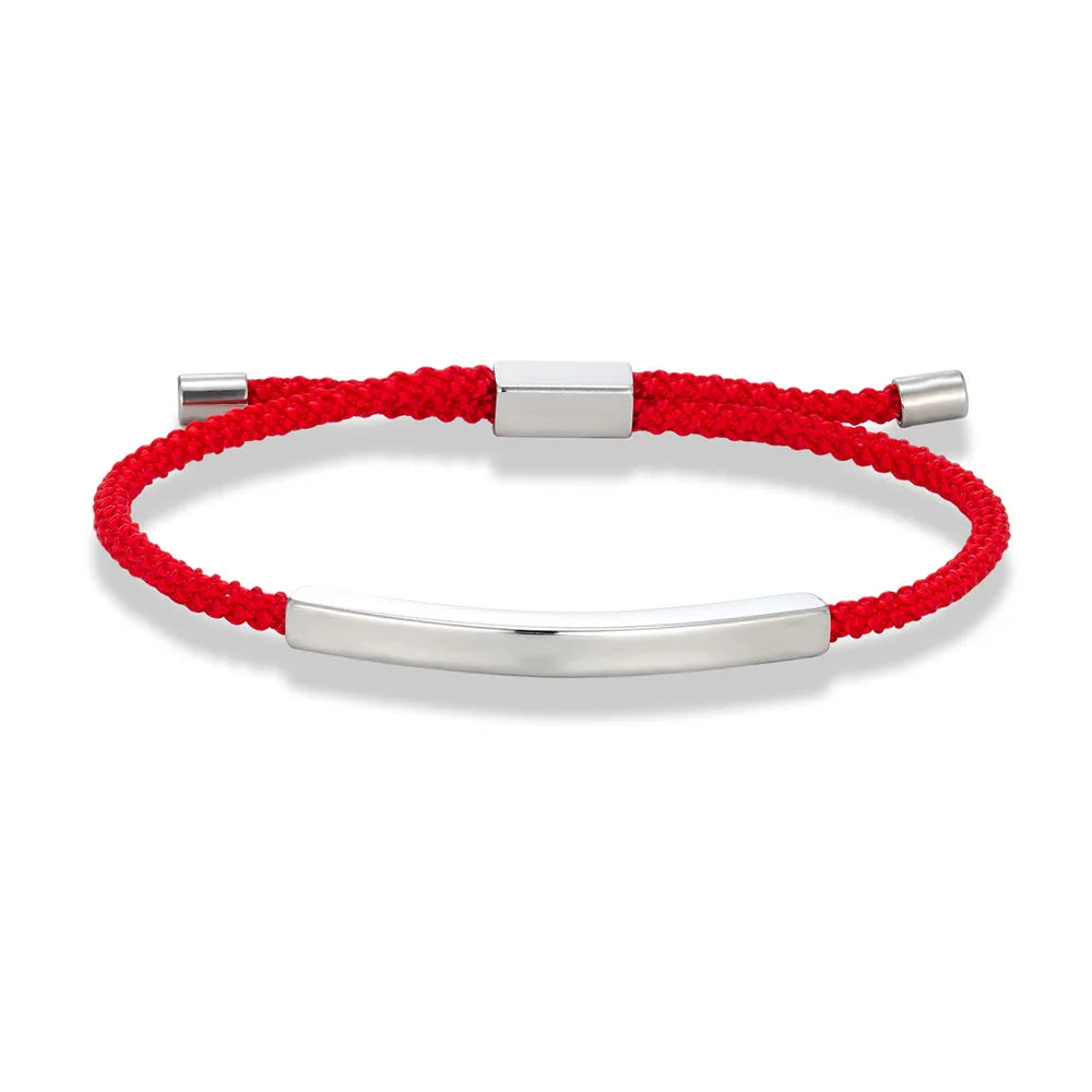 Männer Frauen Punk SOS Individuelles Logo Name Gravur Text Verstellbares dünnes Seilarmband Personalisierbares Edelstahl-ID-Armband