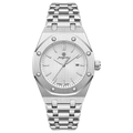 PAAZOMU Reloj de Lujo Superior para Hombre Impermeable Luminoso Fecha Reloj de Hombre de Acero Inoxidable Reloj de Cuarzo de Moda Deportiva para Hombres