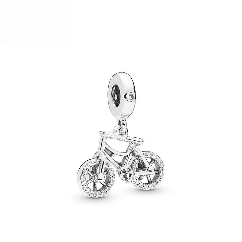 2026 Neue S925 Silber Roboter Kreuz Digital Anhänger, Geeignet für Original Armbänder, DIY Zubehör, Damen Charms Schmuck Geschenke