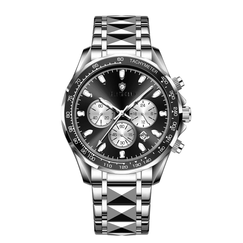 Deportes Nuevo Hombre Cronógrafo Reloj para Hombre Marca de Lujo Moda Cuarzo Relojes de Pulsera Regalos Relojes de Hombre Reloj Digital Automático