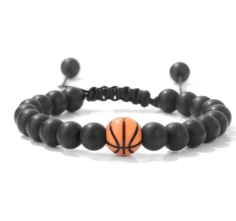 Edelstahl-Armband mit personalisiertem Buchstaben