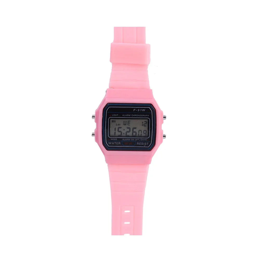 F91W Digitaluhren für Herren Damen LED-Elektronik-Armbanduhr Wasserdichte Sport-Militäruhr Damenuhr Relojes Digitales