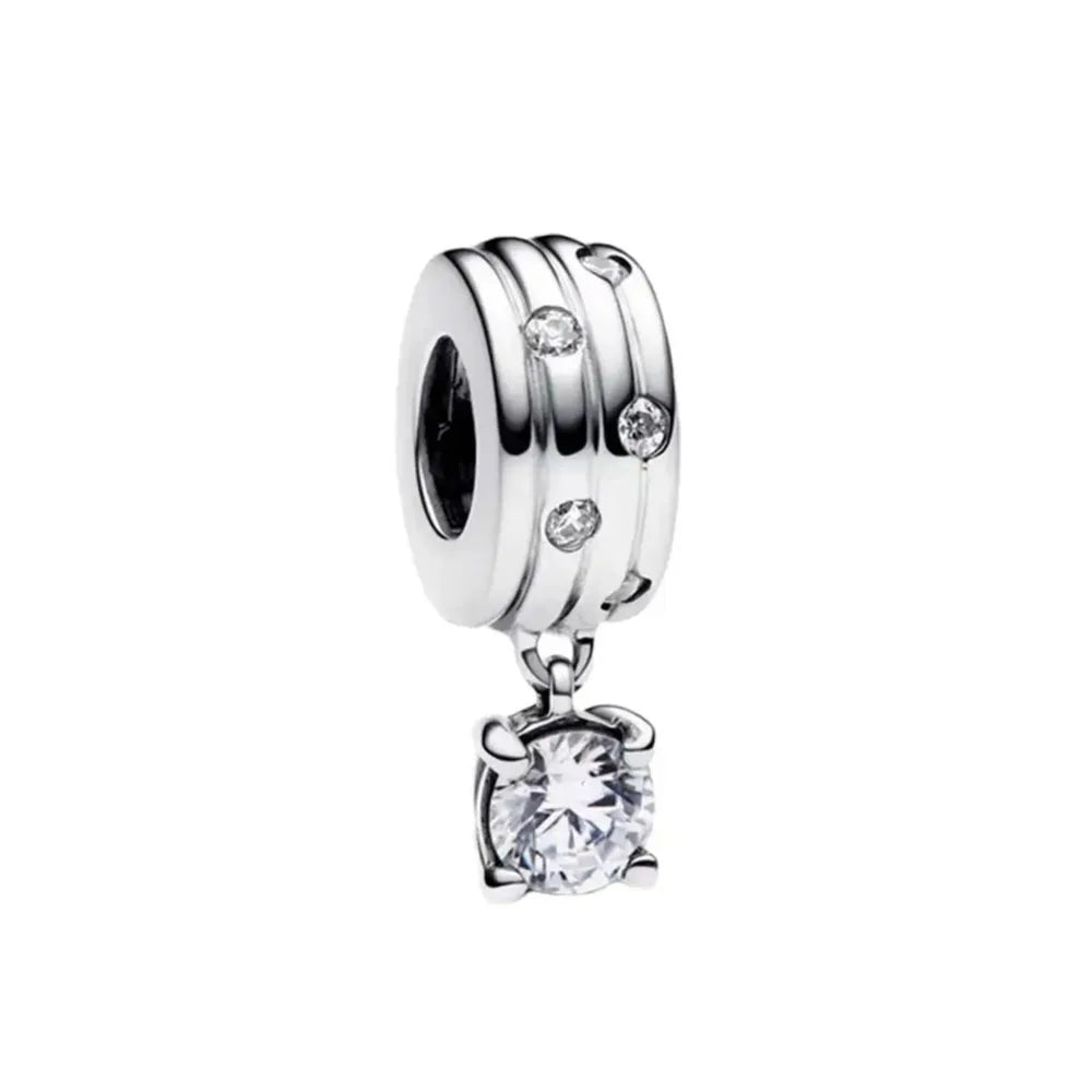 Heiß verkaufter Weihnachts-Weihnachtsmann 925er Silber Charm Bead passend für europäische Armband-Armreifen Damenhalskette Schmuck