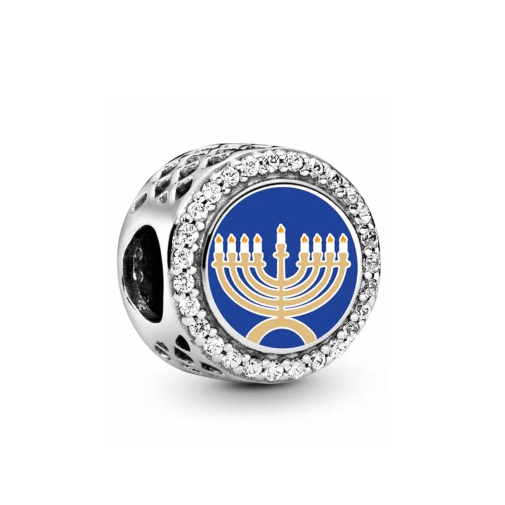 Heiß verkaufter Weihnachts-Weihnachtsmann 925er Silber Charm Bead passend für europäische Armband-Armreifen Damenhalskette Schmuck
