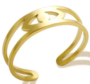 Wasserdichter, hohler Edelstahl-Fingerring der Spitzenklasse, trendig für Frauen, personalisierter Schmuck Großhandel