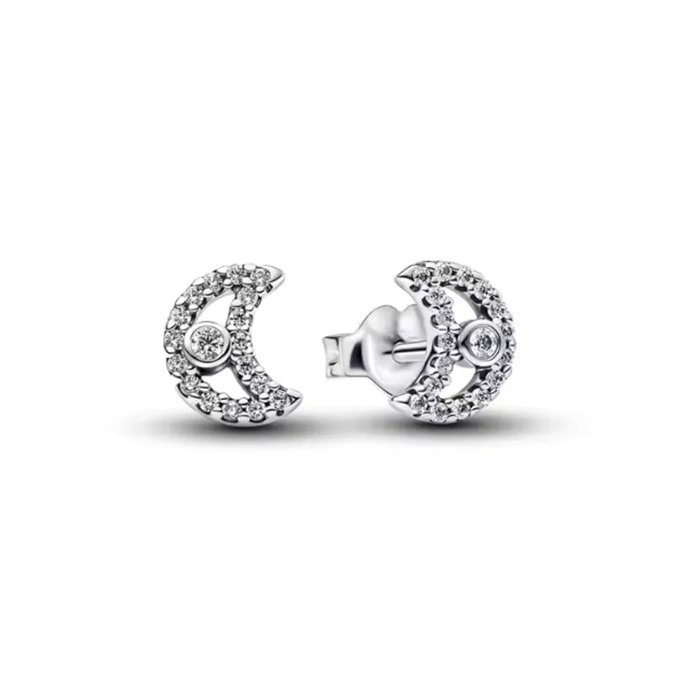 Weihnachtsgeschenk Bestseller 925er Silber blauer Stein Blumen Ohrstecker passend für Damen Festival Exquisiter Charm Schmuck Geschenke