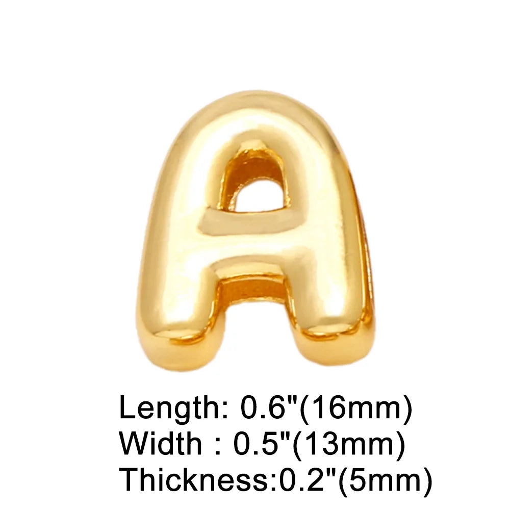 FLOLA DIY 26 Buchstaben Personalisierte Namensarmbänder für Damen Gold Silber Farbe Breites Band Initial Armbänder Handgemachter Schmuck brtd91