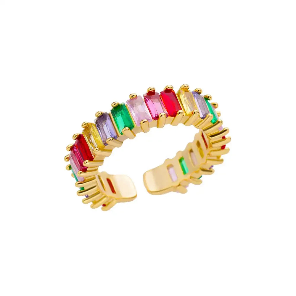 Elegante Edelstahl Big Bloom Blumenringe für Frauen Goldfarbe Sonne Seestern Offener Ring Fingerschmuck Hochzeit Ihr Geschenk Punk