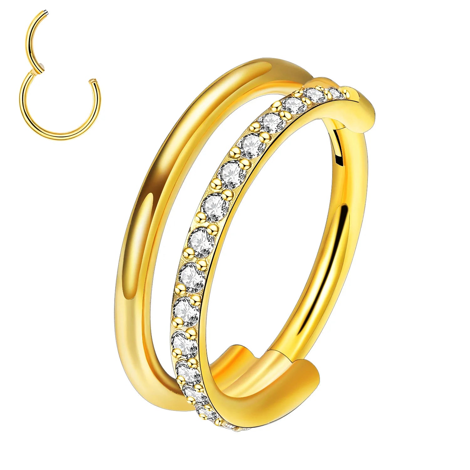 Conch Piercing Biene Ohrring Tragus Helix Knorpel Nasenring 316L Edelstahl Clicker Body Daith Piercing Schmuck Für Frauen