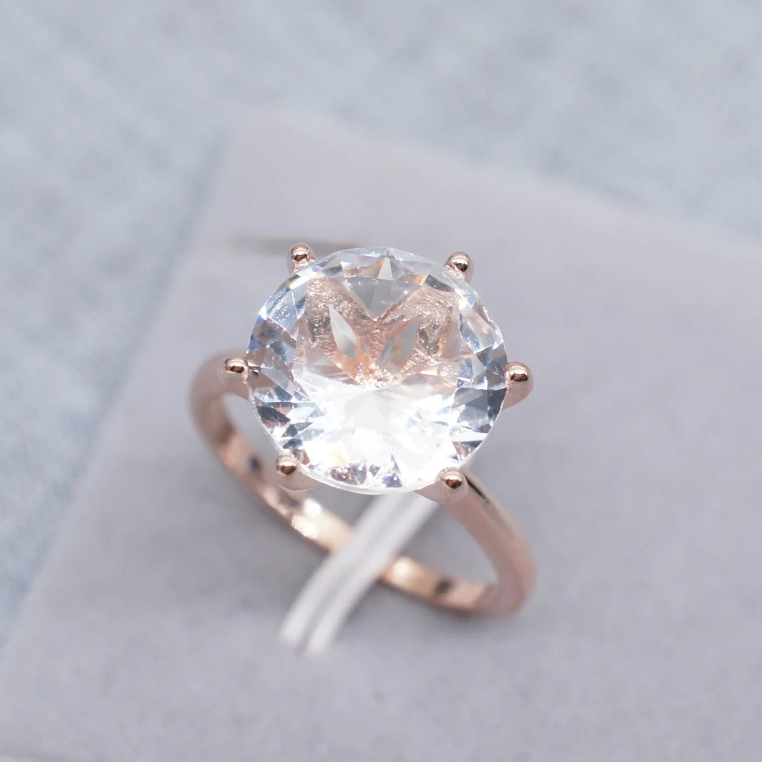 925 Sterlingsilber Echter Moissanit-Ring Anmut Bankett Glänzender Schmuck Verlobungsgeschenk