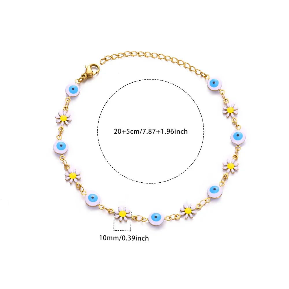 Freshwater Pearl Jewelry Set Shell Starfish Star Necklace Anklet Sets For Women Fashion Stainless Steel Chain Party Daily Gifts