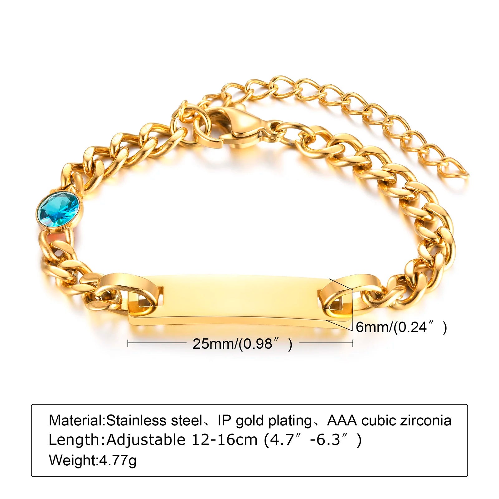 Personalisiertes Armband für kleine Jungen Mädchen, Edelstahl gravierter Name Datum Sohn Tochter Mama Taufgeschenk