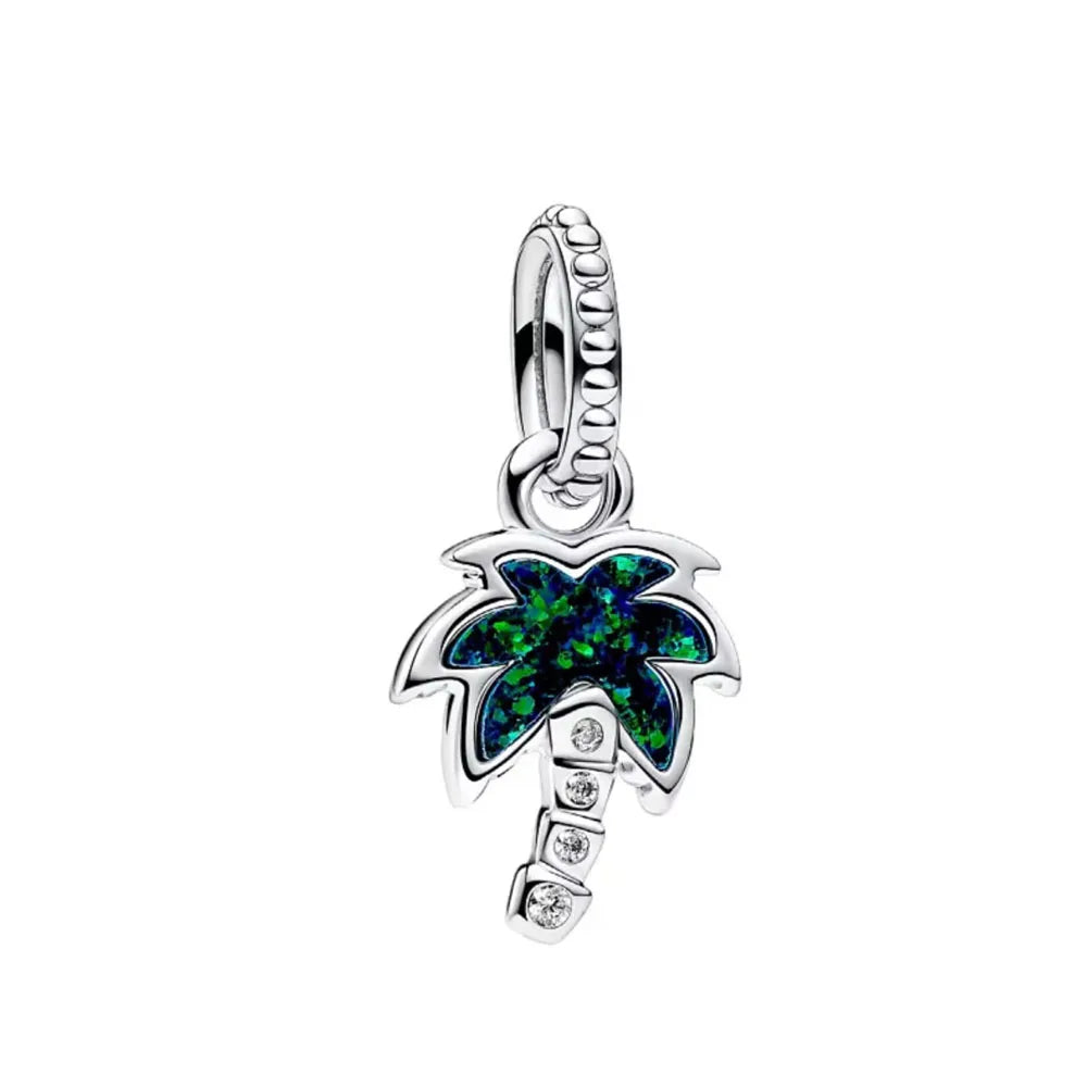 Heiß verkaufter Weihnachts-Weihnachtsmann 925er Silber Charm Bead passend für europäische Armband-Armreifen Damenhalskette Schmuck