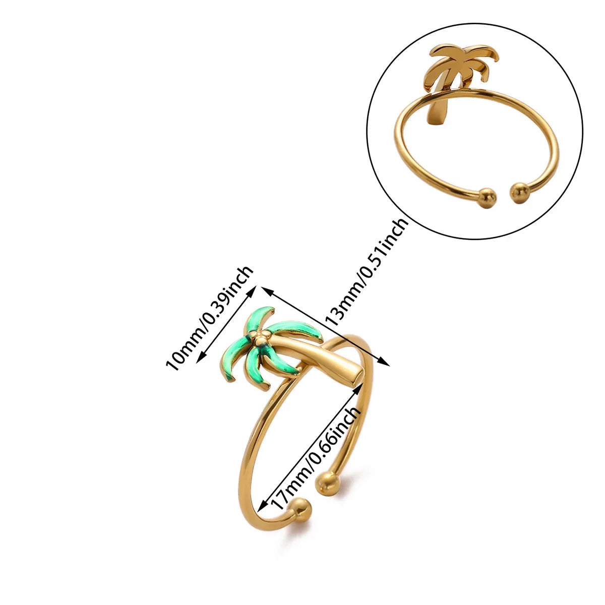 Edelstahl Kleine Zirkonringe für Frauen Exquisiter Goldfarbener Sonnen-Doppelring Punk Hip-Hop Accessoire Bague Schmuckgeschenk