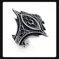 Classical Gothic Vintage Sweet Darkness Ring, Classic Gothic Emblem Personalized Ring, Trendy Men's Party Jewelry Accessories