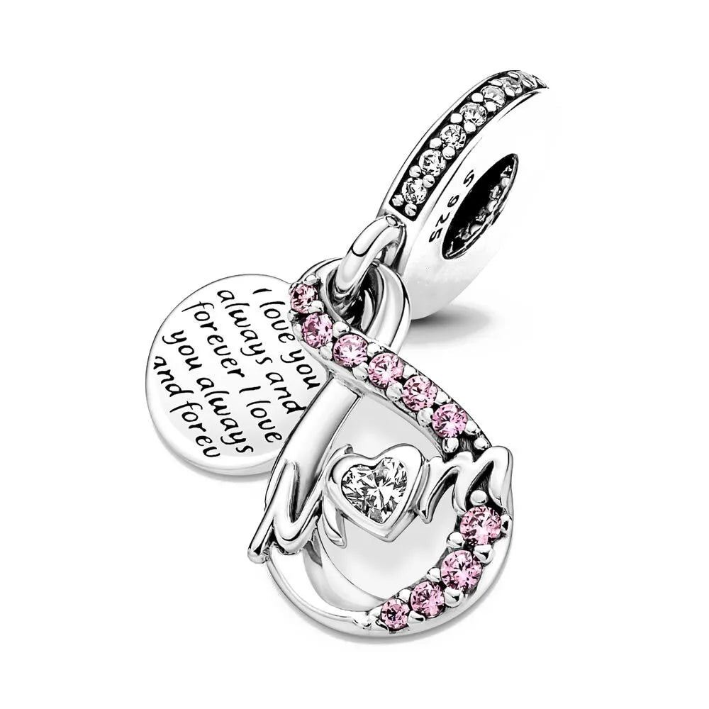Alle heiß begehrten Artikel, original 925 Sterling Silber Ozean Charms Seestern Geburtstag Anhänger Perlen für Halsketten DIY Armband