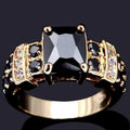 Mode Exquisite goldfarbene quadratische Creolen für Frauen Party Accessoires Geschenke Custom Schmuck