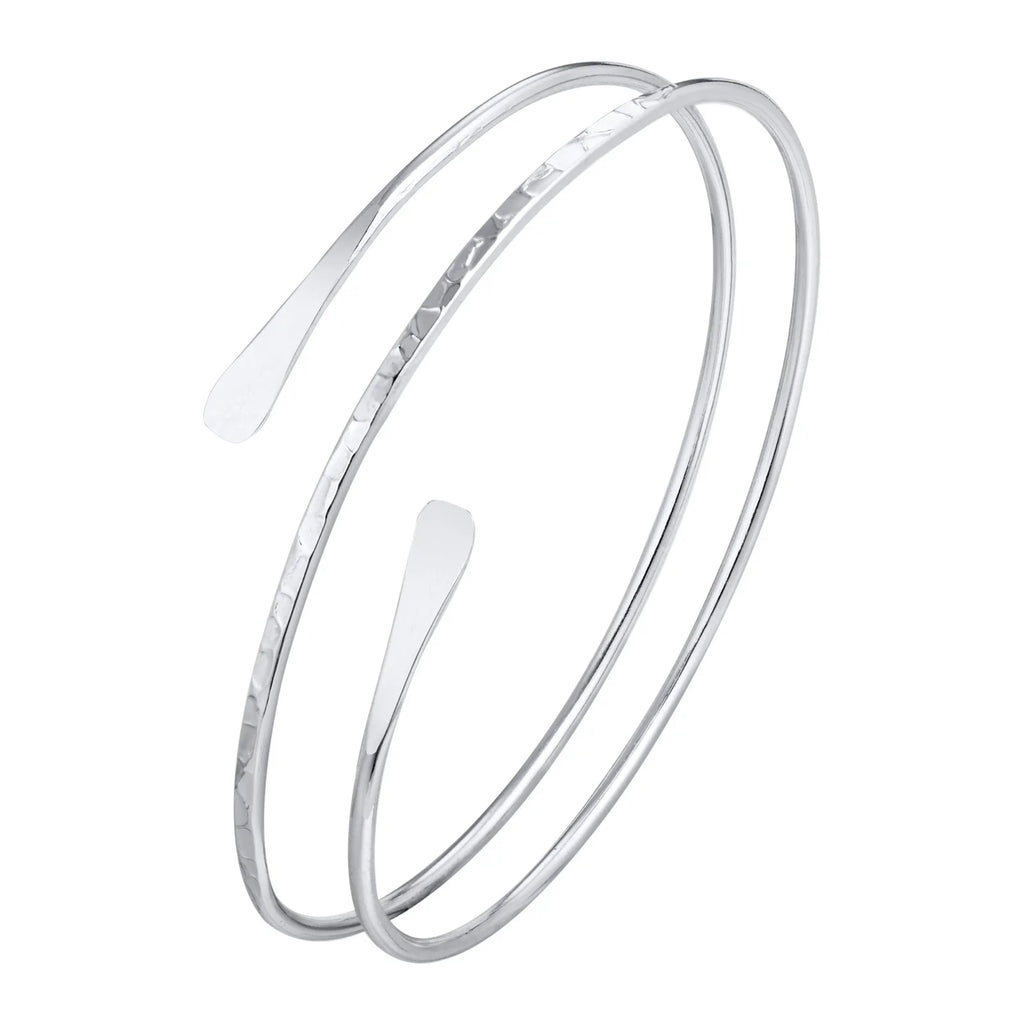 Oberarmmanschette Armreif für Damen, minimalistisch vergoldet, Armband, Statement, Party, Armschmuck
