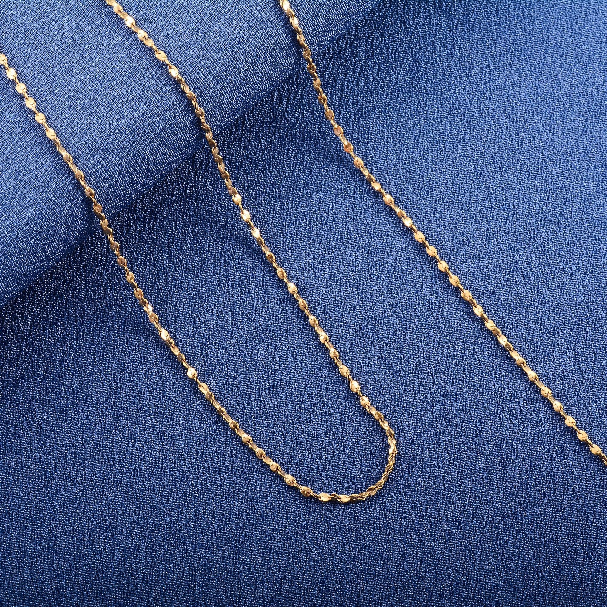 Dainty Women Necklace Glitter Cable Chain Stainless Steel Jewelry Accessories on Neck Collar for Ladies Choker DIY Gift