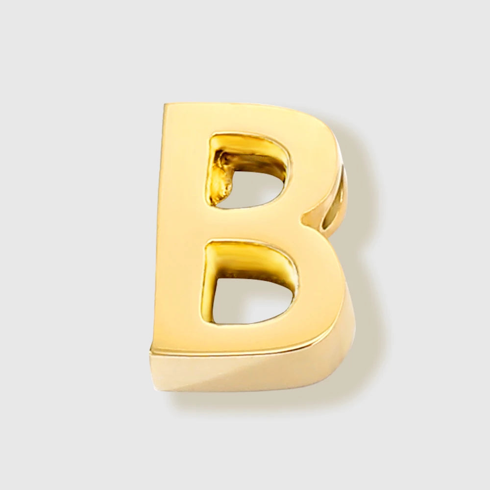 Tiny Heart Dainty Initial Charm Gold Color Silver Color Letter Name Pendant For Women Wholesale Alphabet A-Z Jewelry Gift