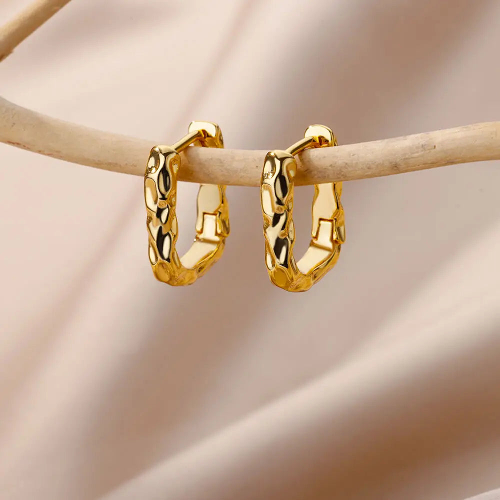 Zirkon Schmetterling Ohrringe Ohrstecker für Frauen Edelstahl Goldfarbe Schmetterling Ohrring Trend Girl Y2K Schmuck Aretes Mujer