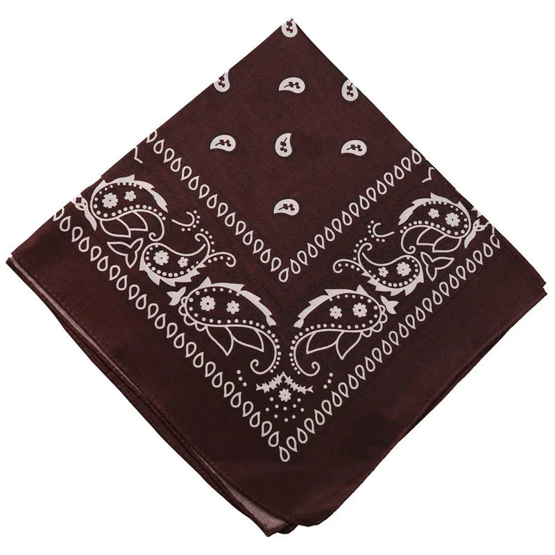 Pañuelo Bandana Hip Hop para Mujeres, Niñas, Niños, Punk, Cuadrado, Diadema, Accesorios para el Pelo, Moda Bohemia 2024