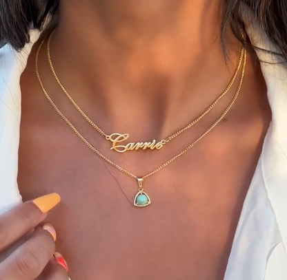 Vera Lux™ Siena Personalised Name Necklace