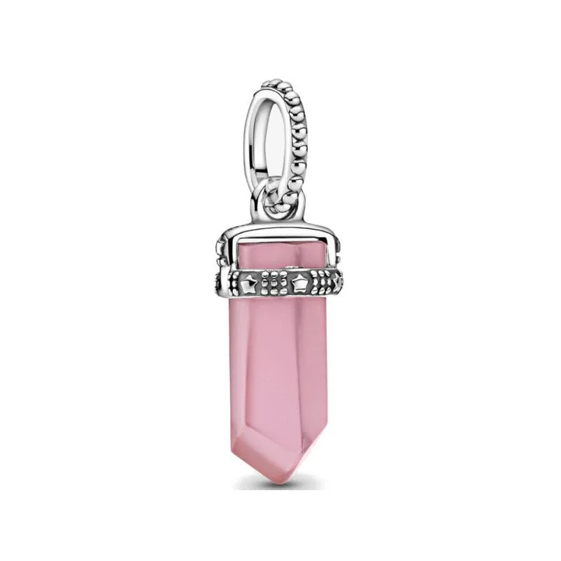 Europäisches Neues 925 Sterling Silber Frühling Neue Rosa Blume Ballon Katze Diy Perlen Charm Passend Europäische S925 Armband Armreifen
