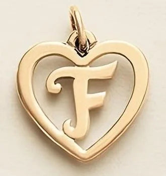 SUNIBI Edelstahl-Buchstabenanhänger Herzform Hohl Anhänger Charm für Armbänder Halsketten für Frauen DIY Schmuckherstellung