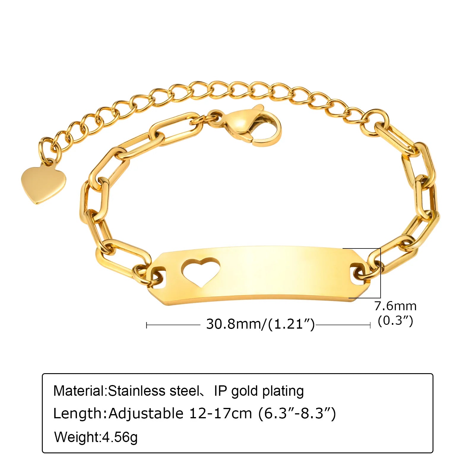Personalisiertes Armband für kleine Jungen Mädchen, Edelstahl gravierter Name Datum Sohn Tochter Mama Taufgeschenk