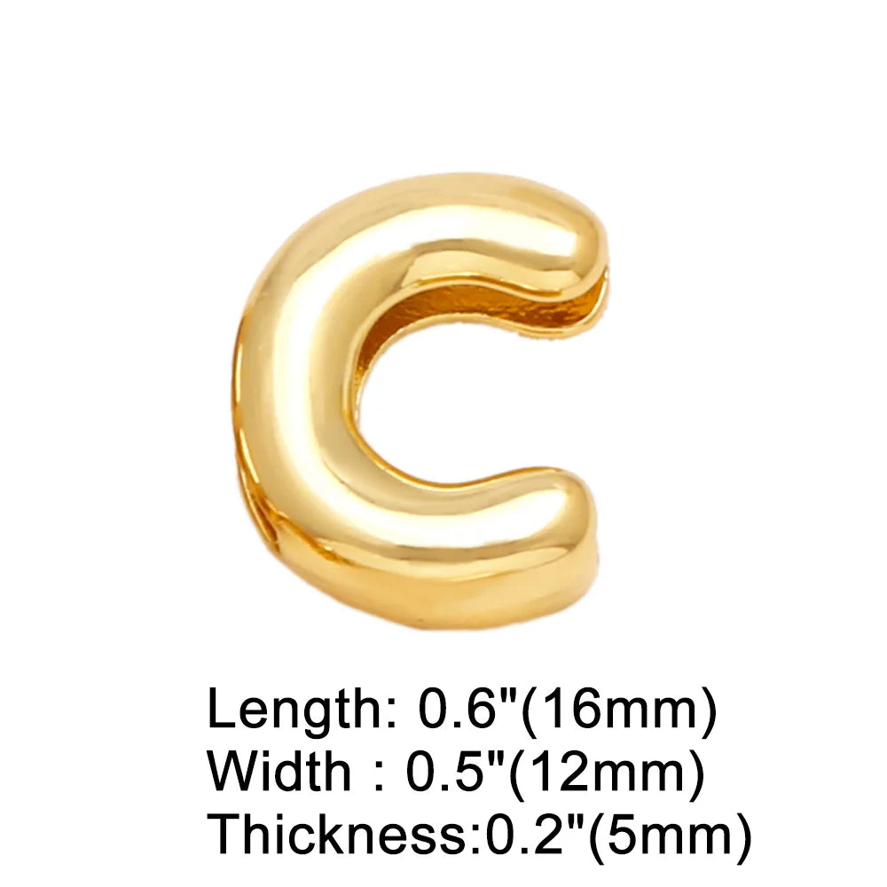 FLOLA DIY 26 Buchstaben Personalisierte Namensarmbänder für Damen Gold Silber Farbe Breites Band Initial Armbänder Handgemachter Schmuck brtd91