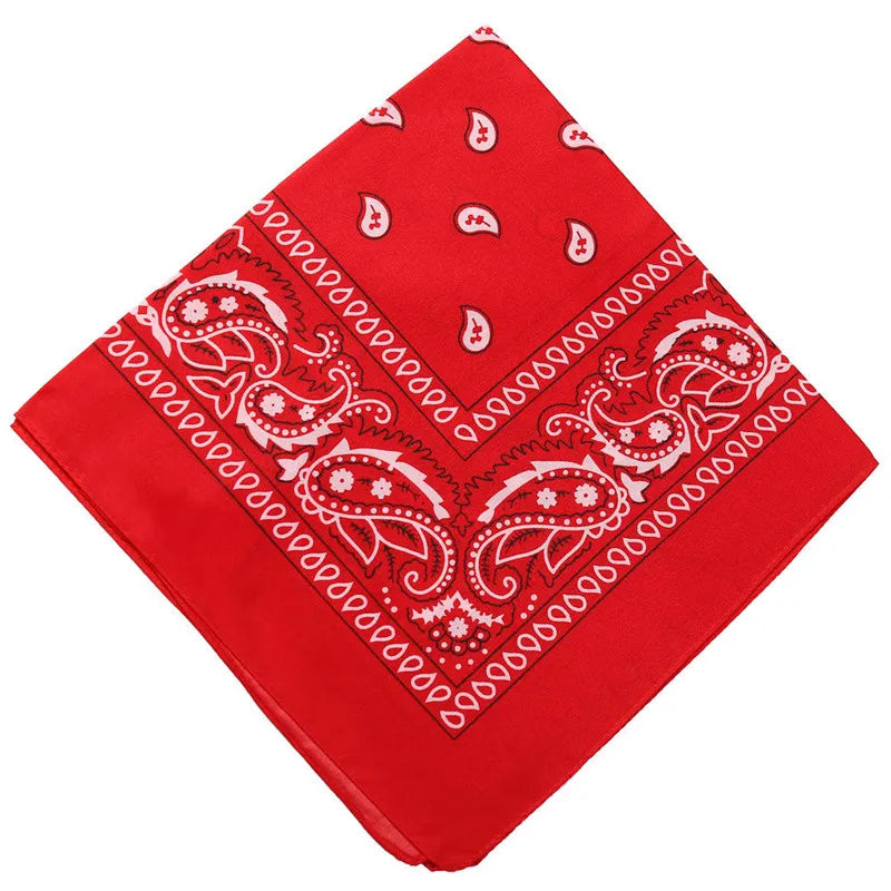 Pañuelo Bandana Hip Hop para Mujeres, Niñas, Niños, Punk, Cuadrado, Diadema, Accesorios para el Pelo, Moda Bohemia 2024