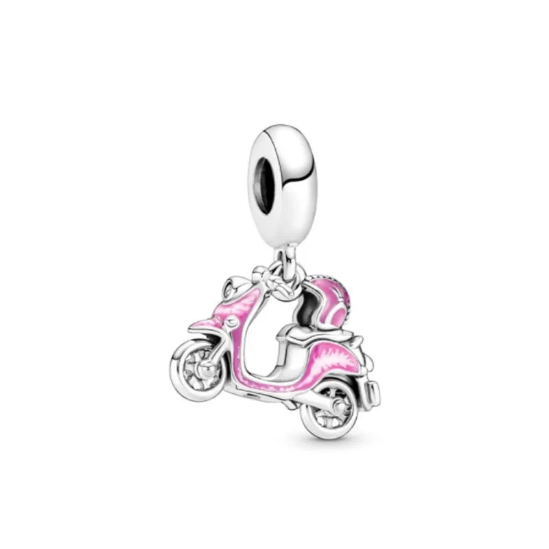 Alle heiß begehrten Artikel, original 925 Sterling Silber Ozean Charms Seestern Geburtstag Anhänger Perlen für Halsketten DIY Armband