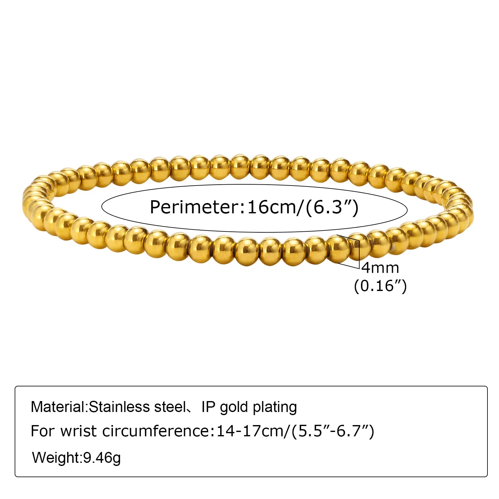 Nicht anlaufendes Edelstahlarmband vergoldet stapelbar für Damen, dünnes Fischgrätenkettenarmband wasserdichter Schmuck Geschenk