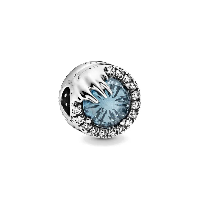 Heiß verkaufter Weihnachts-Weihnachtsmann 925er Silber Charm Bead passend für europäische Armband-Armreifen Damenhalskette Schmuck