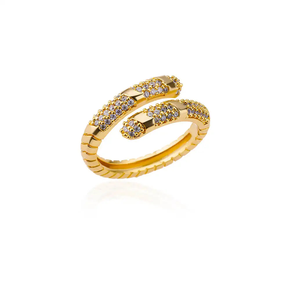 Luxuriöse Rosenblüten-Zirkon-Ringe für Frauen, goldfarben, Edelstahl, modischer Schmetterlingsring 2023, ästhetischer Hochzeitsschmuck, Geschenk
