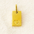 10 STÜCK Alphabet Charm Anhänger für Halsketten Edelstahl Schmuck DIY Gravur Buchstaben Zubehör Damen Modeschmuck