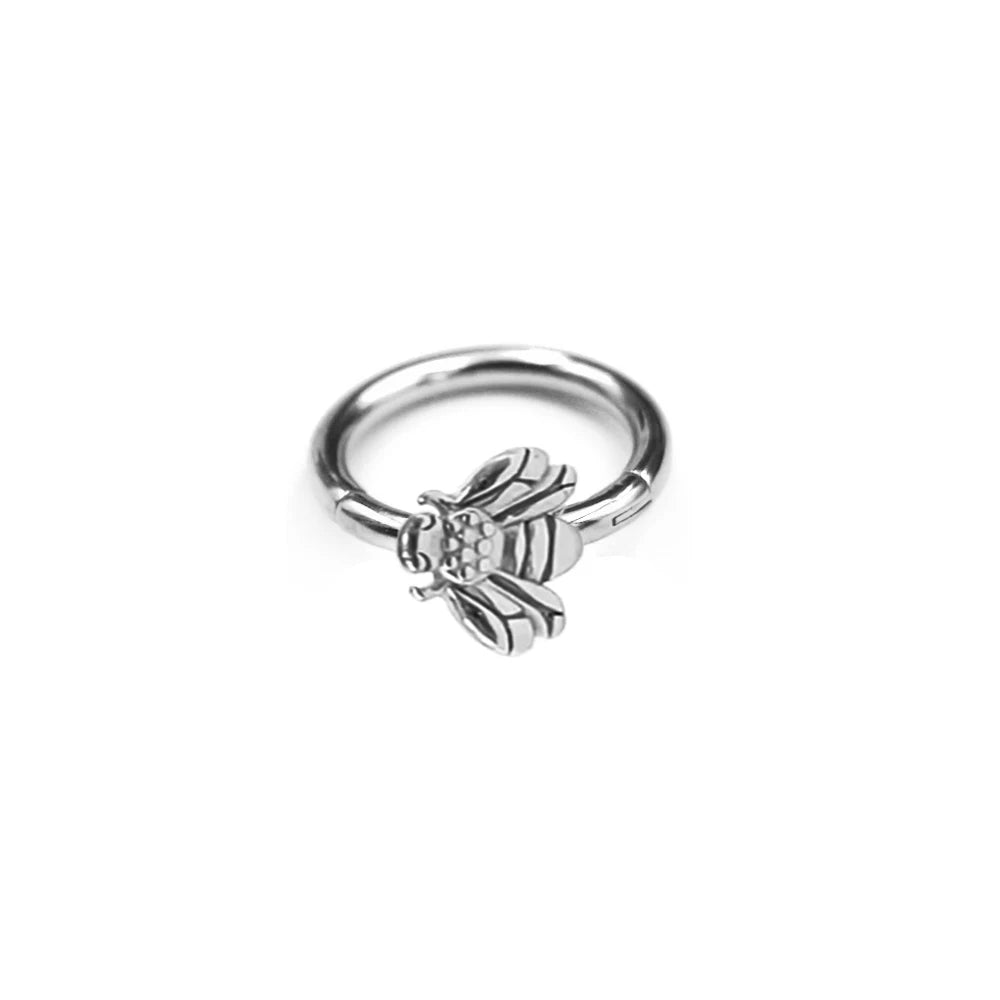 Conch Piercing Biene Ohrring Tragus Helix Knorpel Nasenring 316L Edelstahl Clicker Body Daith Piercing Schmuck Für Frauen