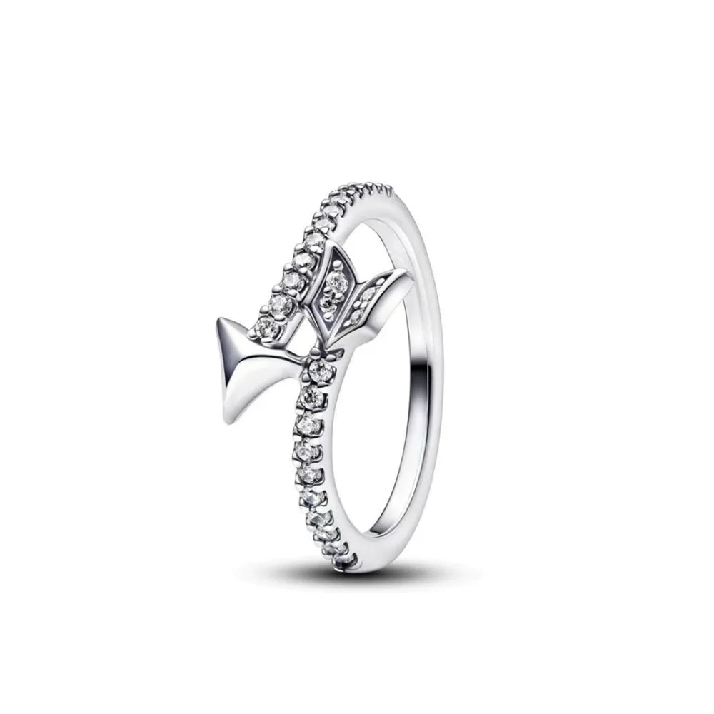 925 Silberring, neu, heiß begehrt, goldfarbene Ringe, für jeden Anlass geeignet, Armband und Halskette passend, DIY Geburtstagsgeschenk