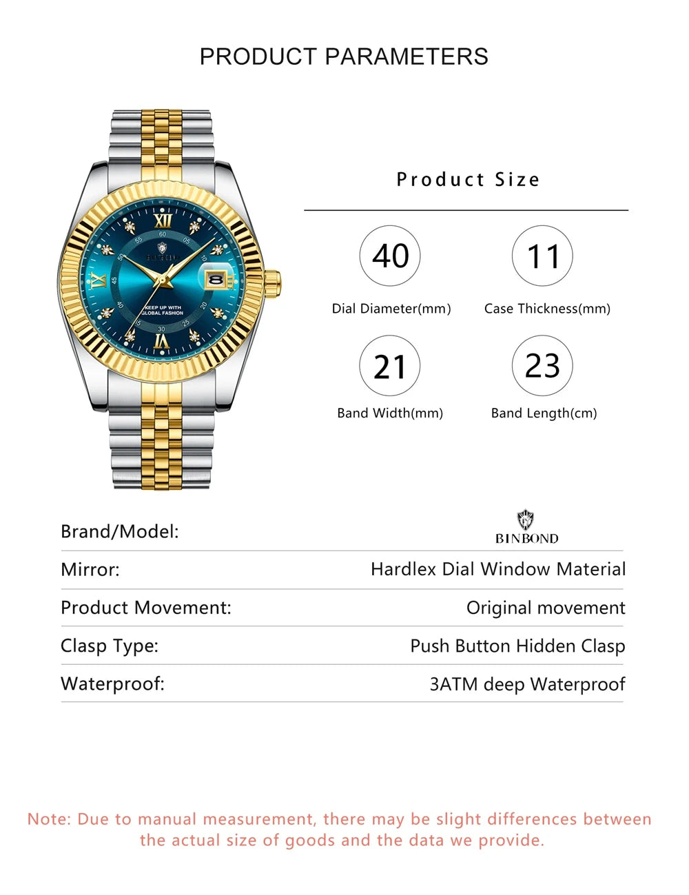 Relojes de Pulsera de Cuarzo de Moda Marca de Lujo Reloj de Diamantes de Alta Calidad Para Hombre Regalos Relojes Automáticos Digitales Para Hombres Reloj de Oro para Hombres