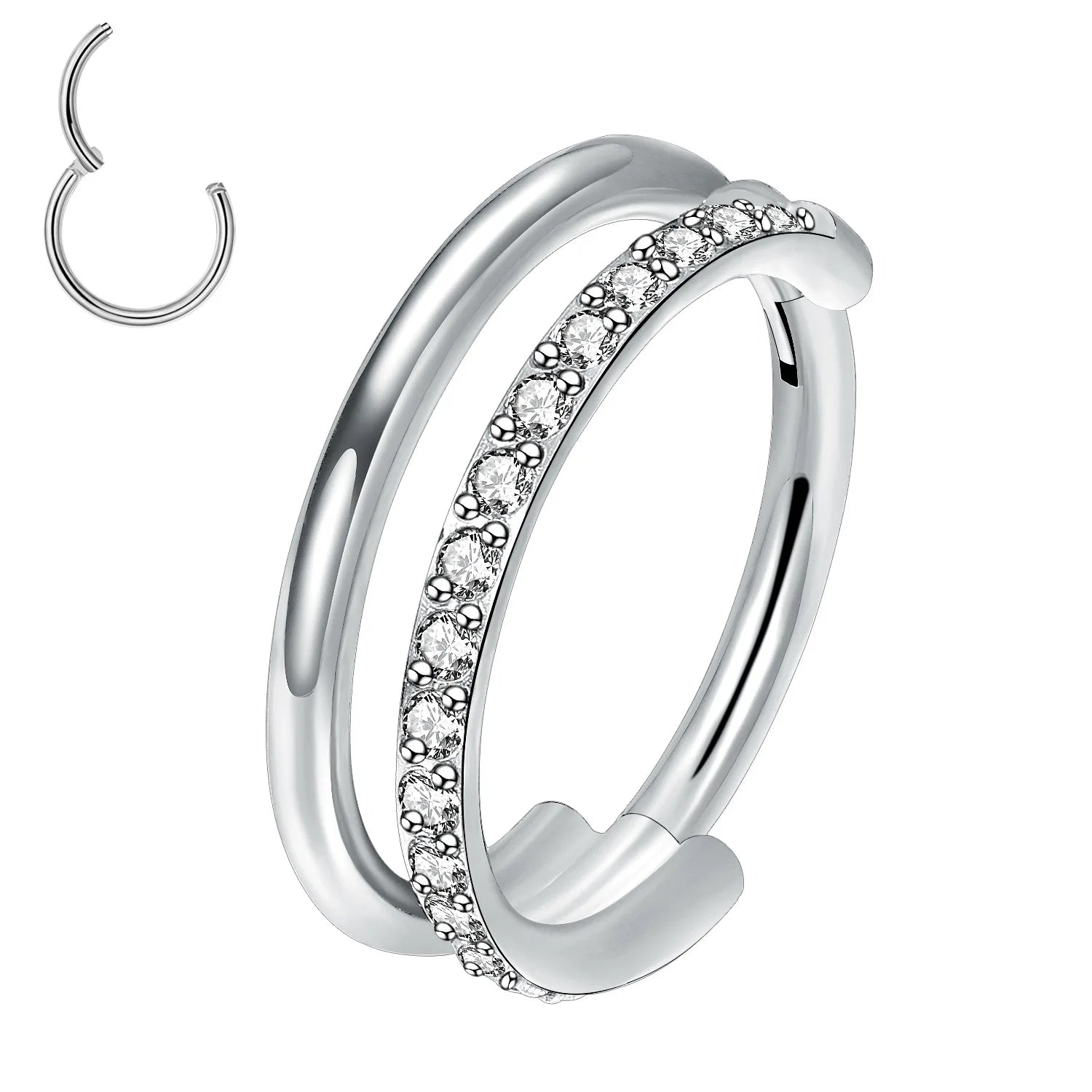 Conch Piercing Biene Ohrring Tragus Helix Knorpel Nasenring 316L Edelstahl Clicker Body Daith Piercing Schmuck Für Frauen