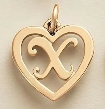 SUNIBI Edelstahl-Buchstabenanhänger Herzform Hohl Anhänger Charm für Armbänder Halsketten für Frauen DIY Schmuckherstellung