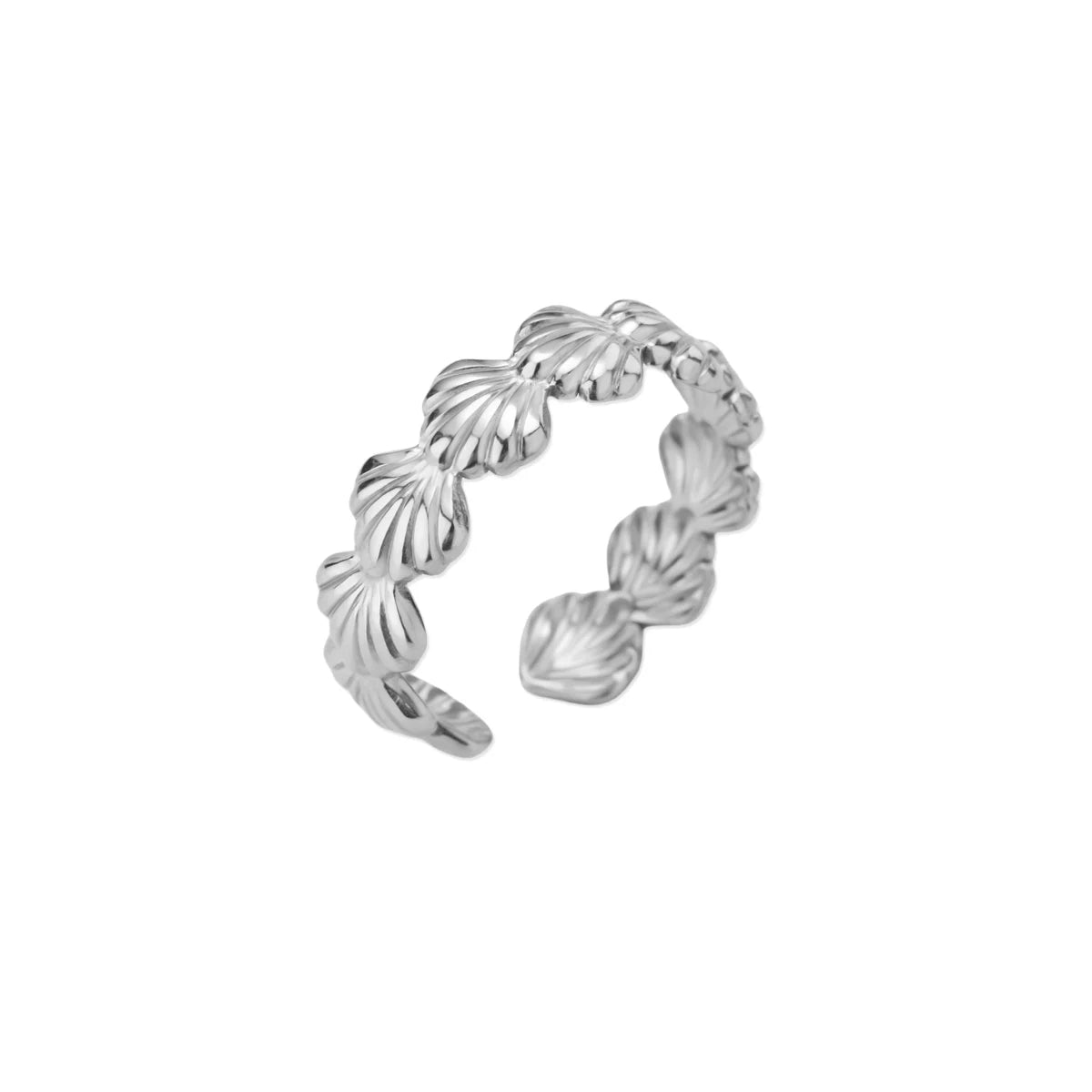 Anillos abiertos de acero inoxidable con forma de estrella de mar para mujer, color dorado, geométricos, ajustables, para bodas, fiestas, moda, regalo, anillos