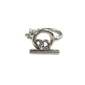 Nuevo en plata de ley 925, anillo redondo, anillos ajustables para mujeres y hombres, joyería de lujo estética para compromiso, joyería al por mayor