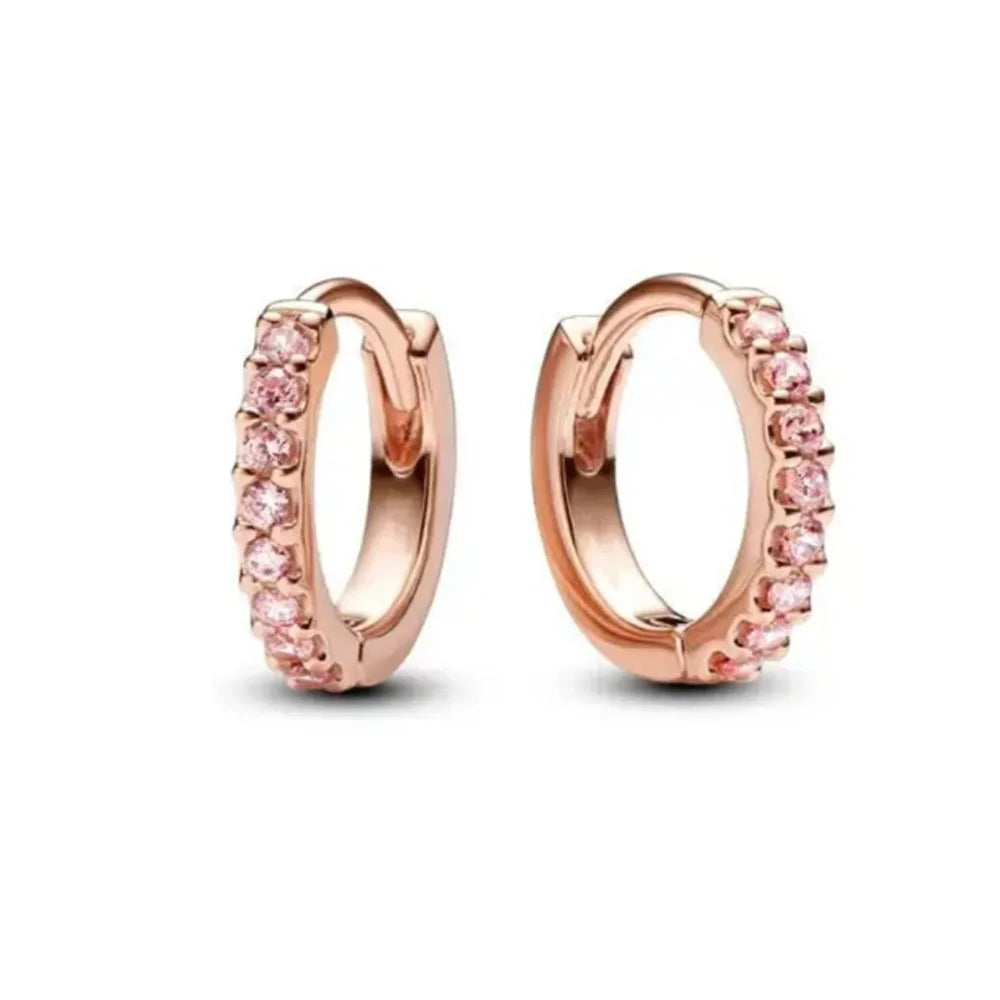Europäische neue 925er Silber Schmetterling Blumen Ohrstecker, passend für Damen Festival Exquisiter Charm Schmuck Geschenke