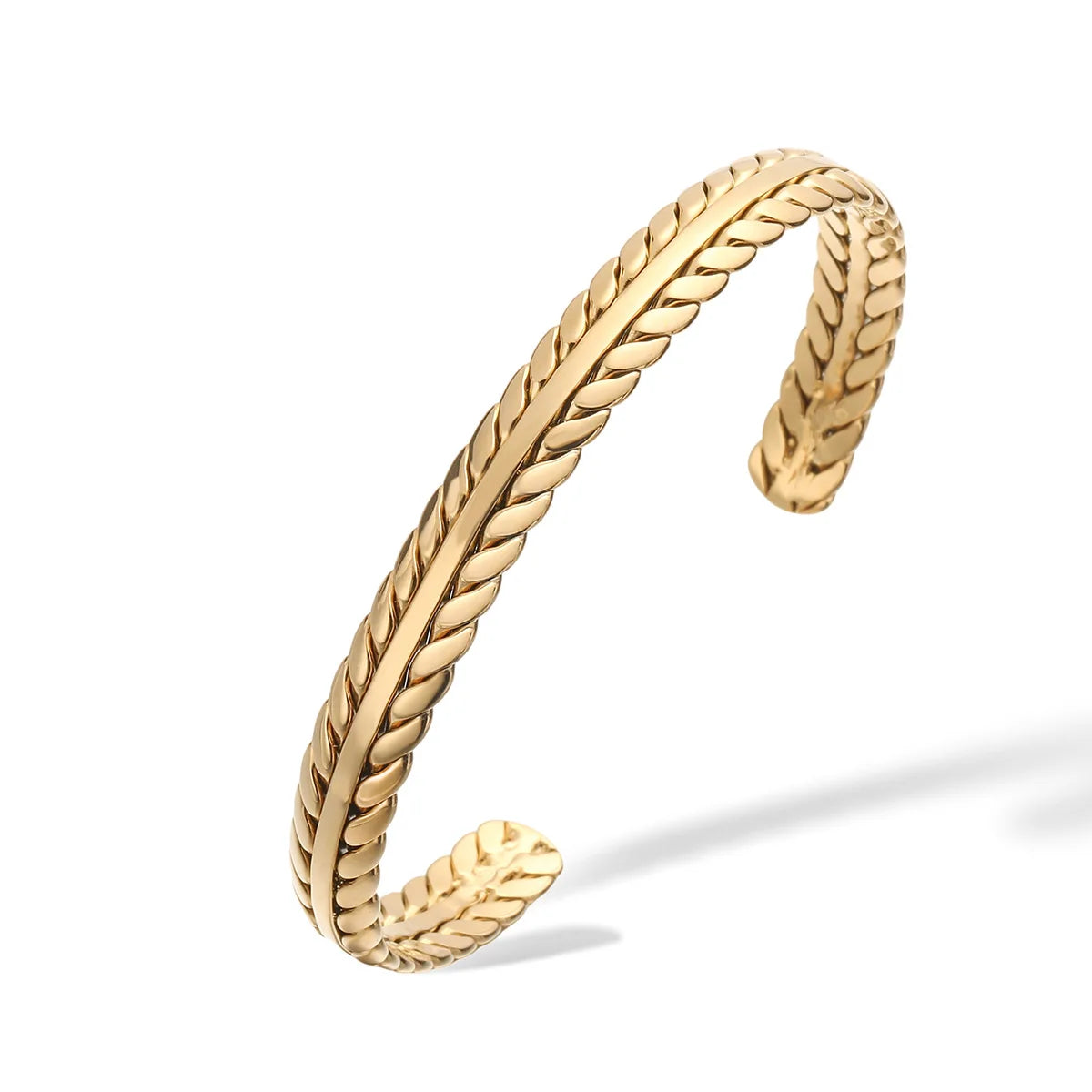 NEWBUY Heißer Verkauf Hochwertige Gold/Silber Farbe Herz Armreifen für Frauen Edelstahl Party Schmuck